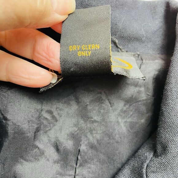 Alex Kim Fall Autumn Jacket Womens 1X Black Floral Embroidered Art to Wear Artsy - Picture 4 of 10